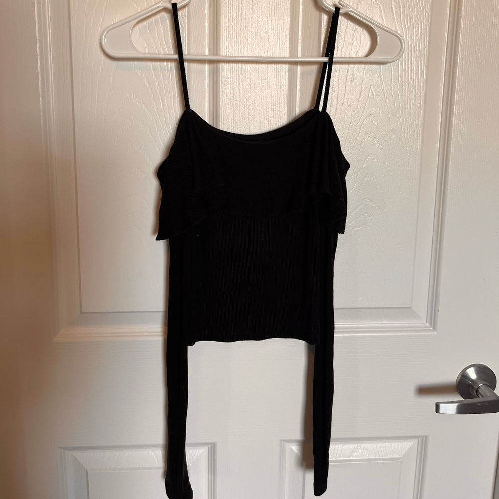 Off the shoulder tank/long sleeve